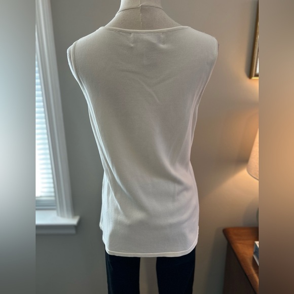 Vintage White Knit Shell - Picture 5 of 5